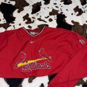 Nike St.Louis Cardinals MLB Windbreaker Pullover size XL